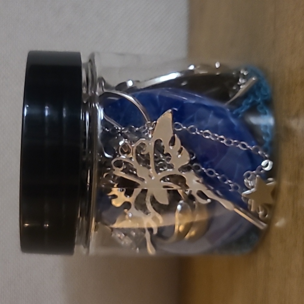 Mystery Jewelry Jar – Blue, Silver & Statement Sparkle!